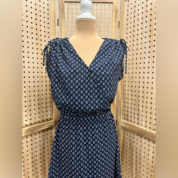 Banana Republic casual summer dress Adjustable tie shoulders Slip on Size XS - Picture 5 of 9